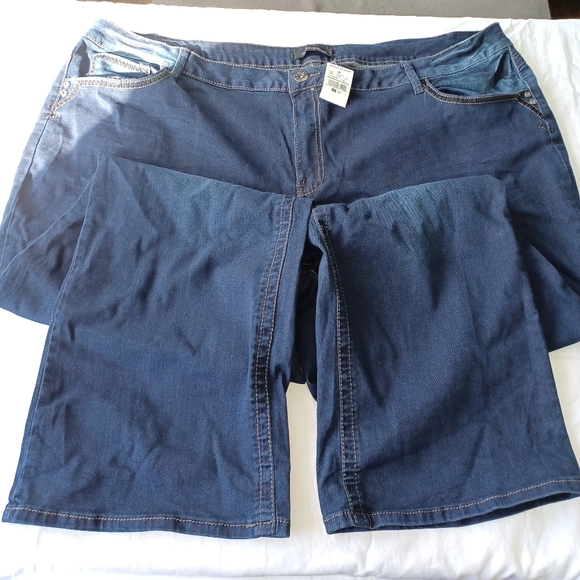 NWT Ashley Stewart Jeans Size 28 with Embroidery - Picture 10 of 10